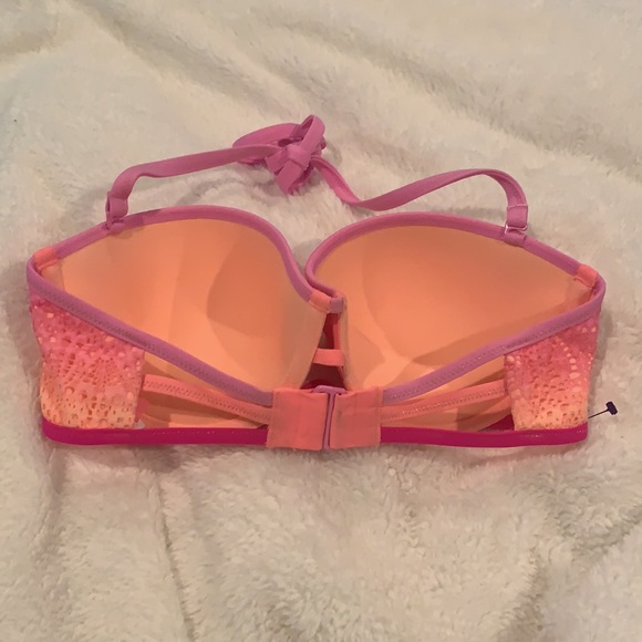 NWOT-Victoria’s Secret ombré halter tie bikini top - Picture 7 of 15
